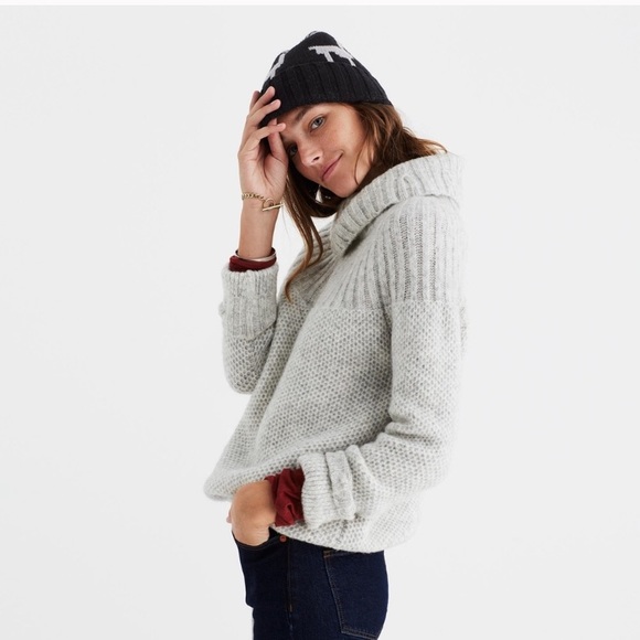 Madewell Sweaters - SOLD Madewell Snowbound Pullover Mohair Sweater